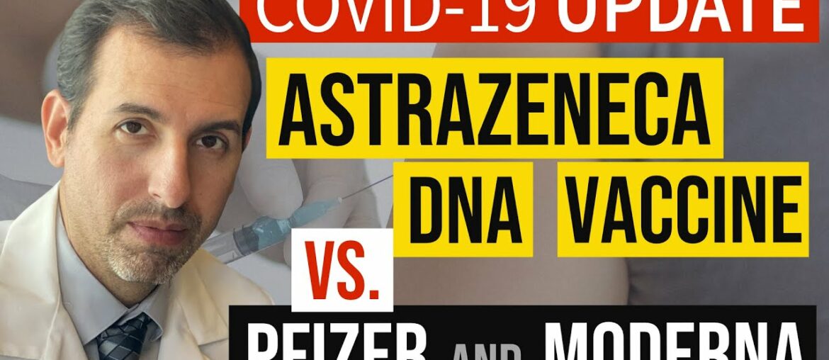 Coronavirus Update 118: AstraZeneca DNA COVID 19 Vaccine Explained (vs. Pfizer / BioNTech, Moderna)