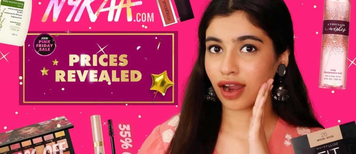 Nykaa Pink Friday Sale 2020 : Bodycare & Makeup Recommendations