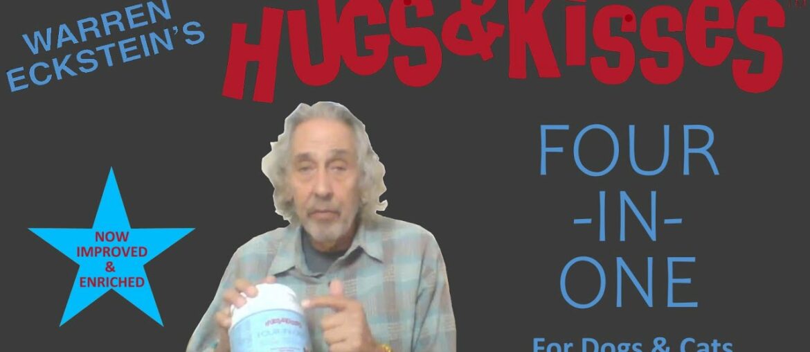 HUGS & KISSES FOUR-IN-ONE VITAMIN MINERAL SUPPLEMENT FOR DOGS & CATS