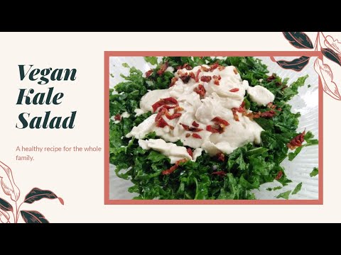 VEGAN KALE SALAD ||JOYNATICS TV