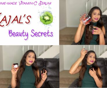 Home-made Vitamin-C Serum for Skincare | DIY vitamin c serum for skin Kajal's Beauty Secrets