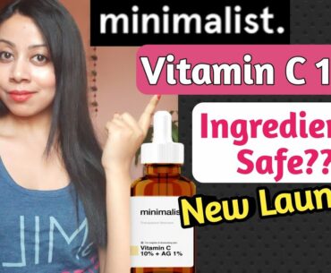 Minimalist Vitamin C 10% | be minimalist review | minimalist skincare brand | be minimalist serum