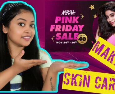 NYKAA PINK FRIDAY SALE 2020| MAKEUP, SKINCARE UNDER 500/-| STARTS FROM 39/- ONLY| TOP RECOMMENDATION