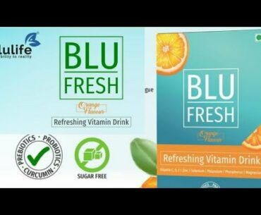 BLU FRESH Intro , A refreshing Vitamin drink #Blulife  #vitamin #Drink Blulife New Product