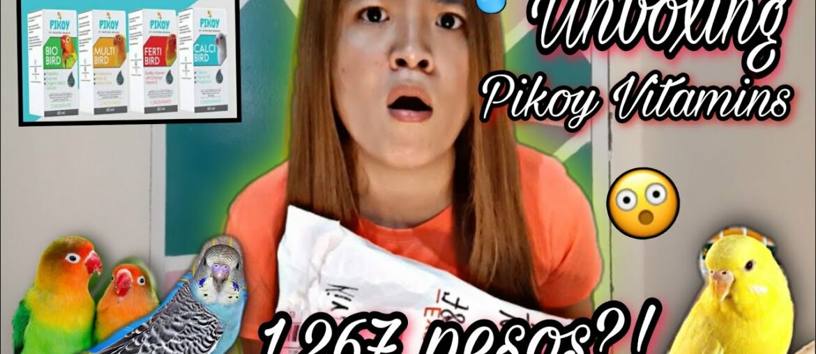 UNBOXING NA GINTONG VITAMINS NG LOVEBIRDS ( Iba din )#shopee #MuntingIbunan | KIMIYOMI