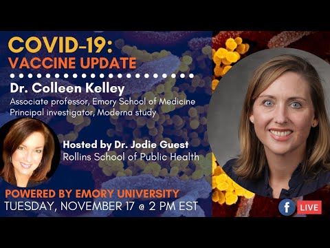 COVID-19 vaccine update with Emory's Dr. Colleen Kelley