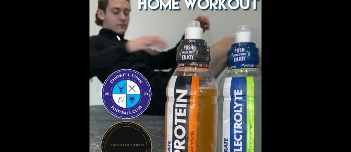 WOWHYDRATE Home workout with LewisMack Fitness | Lockdown Fitness