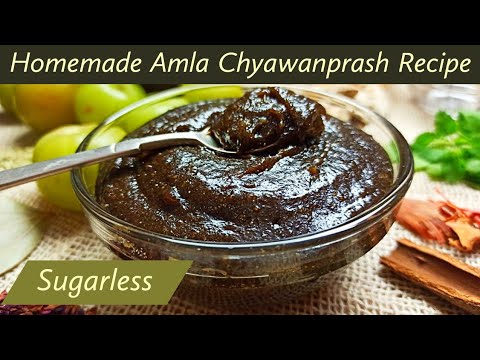 Sugarless Homemade Chyawanprash | How to make Chyawanprash| Immunity Booster/Vitamin C Rich Recipe