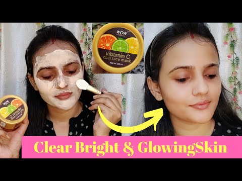 Wow Skin Science Vitamin C Clay Face Mask l Best Product For Clear Brighter Skin l Detailed Review