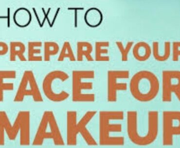 How to Prep the Skin Before Makeup
