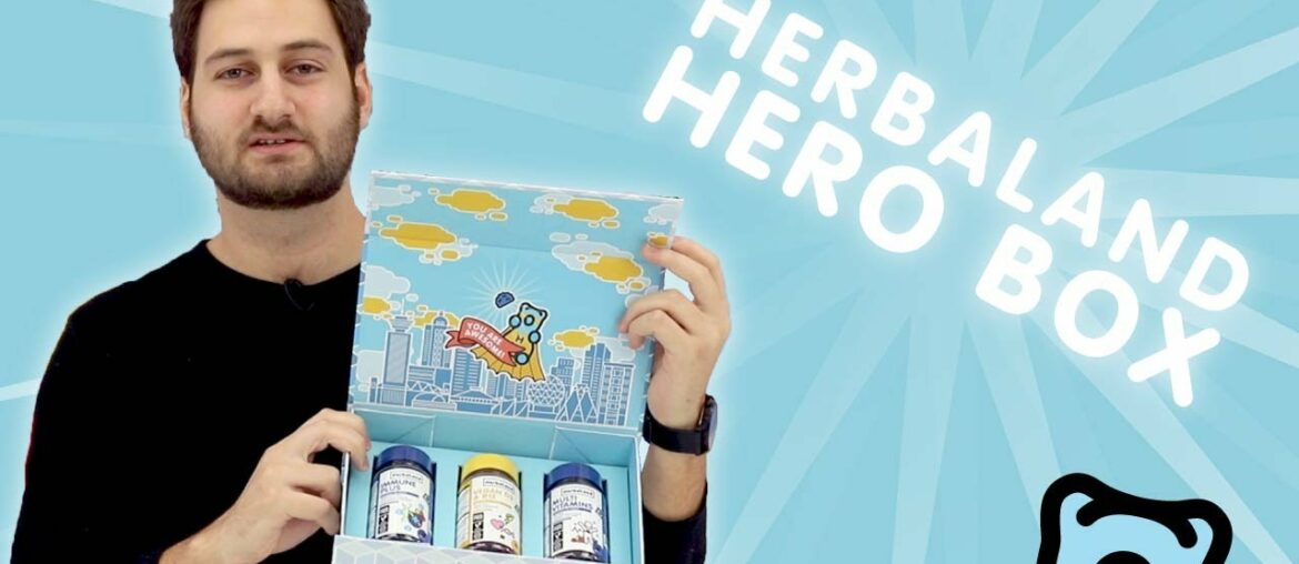 Herbaland Limited Edition 'Hero Box' - Boost your Immune system, Mood and Energy