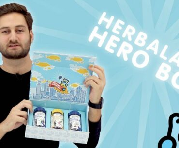 Herbaland Limited Edition 'Hero Box' - Boost your Immune system, Mood and Energy