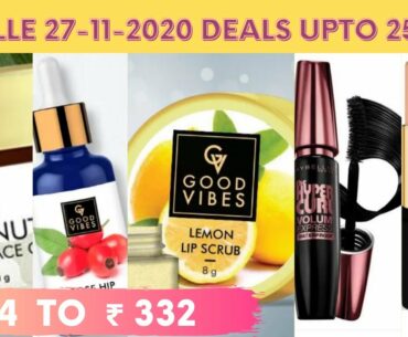 PURPPLE TODAY DEAL AND OFFERS | 27-11-2020 | BEAUTY PRODUCTS OFFERS| BE YOU DESERVE