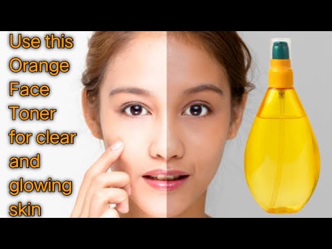 Homemade Orange Face Toner for glowing skin in winters | Winters Special Face Toner.#youtubeshorts