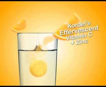 Kordels Vitamin C 1000mg + Zinc Effervescent Tablet