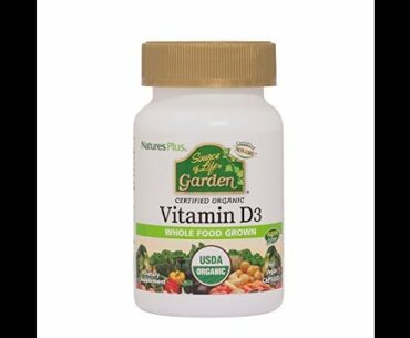 NATURELO Vitamin D - 5000 IU - Plant Based - from Lichen - Natural D3 Supplement for Immune Sys...