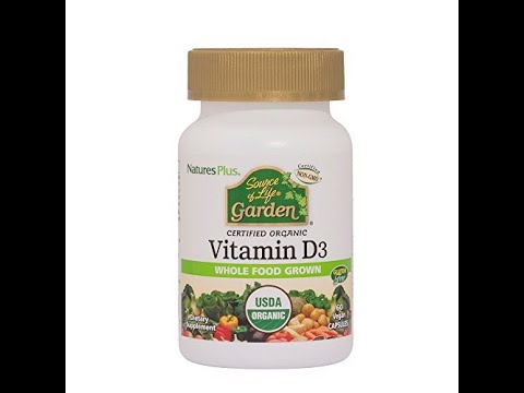 NATURELO Vitamin D - 5000 IU - Plant Based - from Lichen - Natural D3 Supplement for Immune Sys...