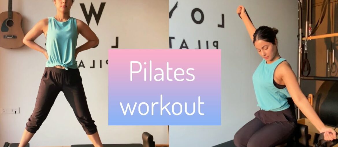 Pilates Workout | Calorie Deficit Diet | Hina Khan