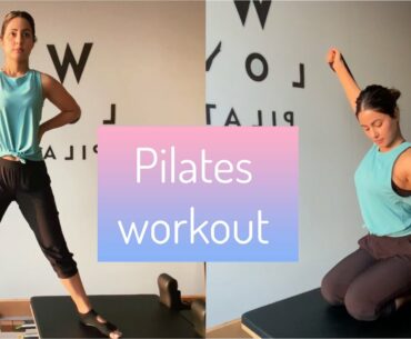 Pilates Workout | Calorie Deficit Diet | Hina Khan