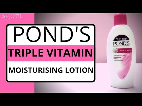 Pond's triple vitamin moisturising lotion review || in hindi