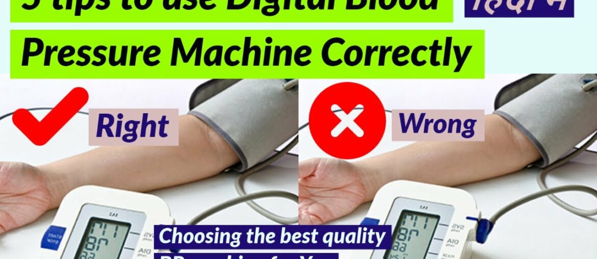 How to use Digital blood pressure machine to measure BP accurately | Top 4 Best digital BP monitor