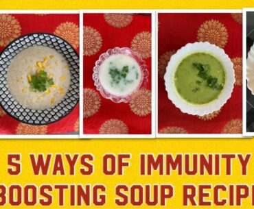 Healthy Soup Recipes for Strong Immunity |How to improve Immunity /Winter special Easy Soup Recipes