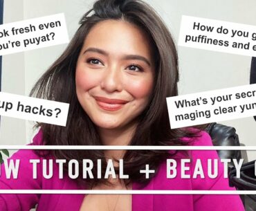 Glow Tutorial + Beauty Q&A | MakeTheRightJoyce