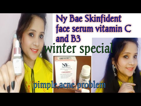 Ny Bae vitamin C and B3 Skinfident Face Serum for Glowing Skin  Review