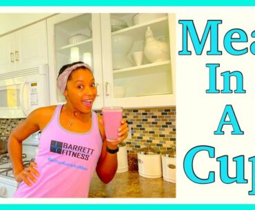 Meal Replacement Smoothie | Packed with Protein, Carbohydrate And Healthy Fats | What's In Your Cup?