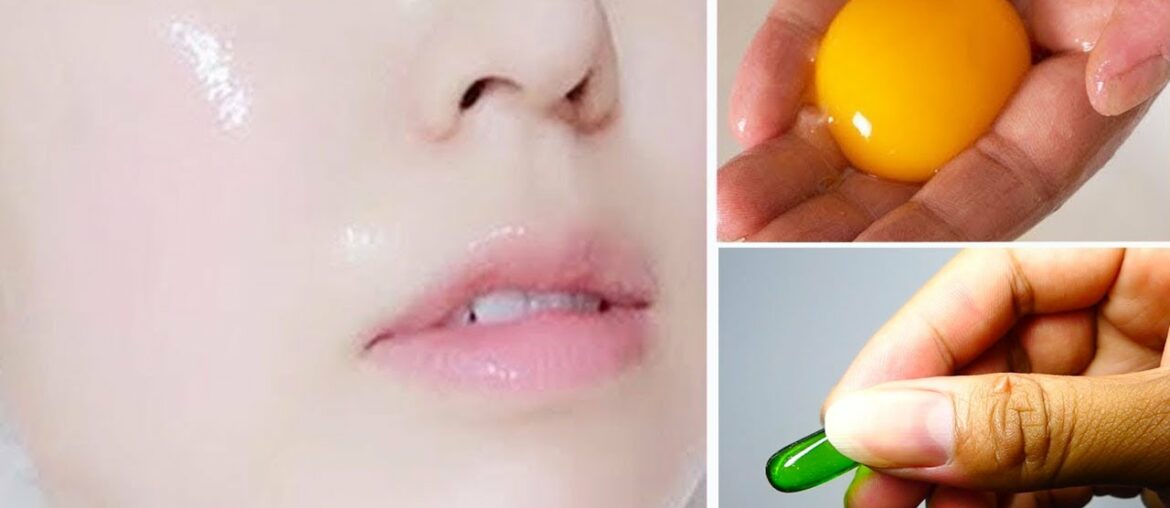 Remove Wrinkles From Face Naturally at Home / Get Rid of Deep Mouth Wrinkles using Vitamin E and Egg