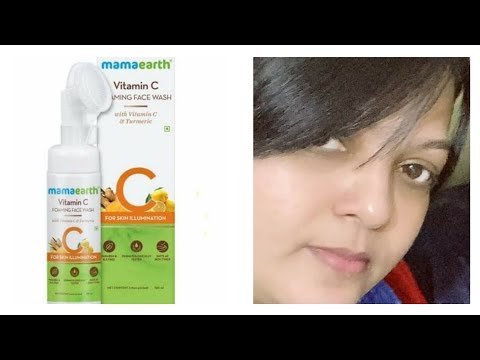 MAMAEARTH VITAMIN C FOAMING FACEWASH REVIEW | MAMAEARTH | AYESHA’S VLOGS