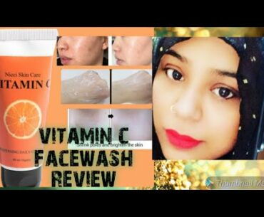 Nicci skin care vitamin c face wash review