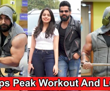 Biceps Peak Workout And Lunch With Aarushi|| Perfect Saturday||