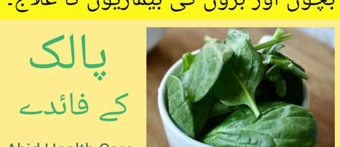 Health benefits of spinach / palak / saag || Palak khany ky faidy.