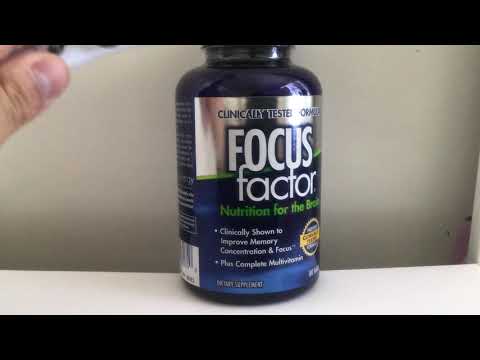 Focus Factor multivitamin supplement - does it work?