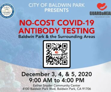 No-Cost Covid-19 Antibody Testing