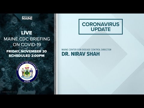 Maine Coronavirus COVID-19 Briefing: Friday, November 20, 2020