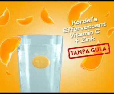 Kordels Vitamin C + Zink TANPA GULA