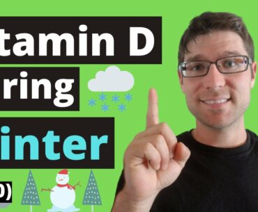 How to get More Vitamin D this Winter (Supplement Tips/Foods)(2020)