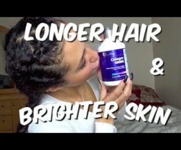 VITAMINS THAT KEEP YOU YOUNG | Collagen, Biotin, Vitamin C for Hair Growth (it really works!!)