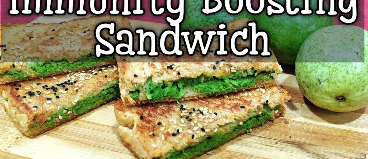 Immunity Booster Sandwich | Guava Sandwich | Unique Sandwich Recipe | Immunity Boosting Recipe