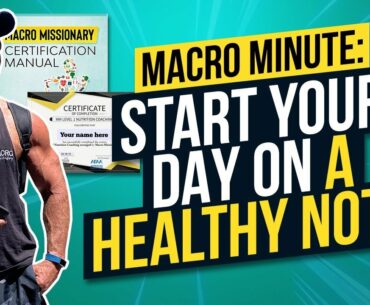 Macro Minute: Should Intake a multivitamin?