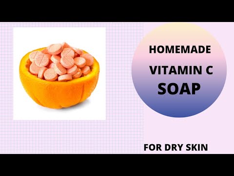 HOME MADE DIY VITAMIN C SOAP