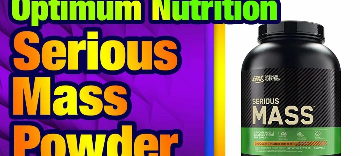 Optimum Nutrition Serious Mass Weight Gainer  Protein Powder, Vitamin C, Zinc and Vitamin D