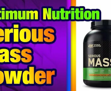 Optimum Nutrition Serious Mass Weight Gainer  Protein Powder, Vitamin C, Zinc and Vitamin D