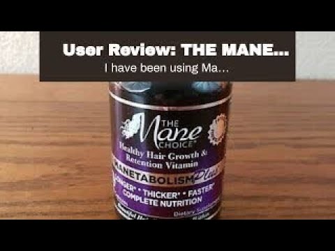 User Review: THE MANE CHOICE - MANETABOLISM Plus: Healthy Hair Growth Vitamins (60 Capsules - P...