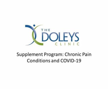 Supplements for Chronic Pain and COVID