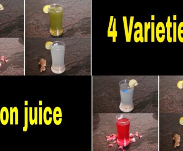 Lemon Juice| Four Flavors of Lemonade| Good Sources of Vitamin C