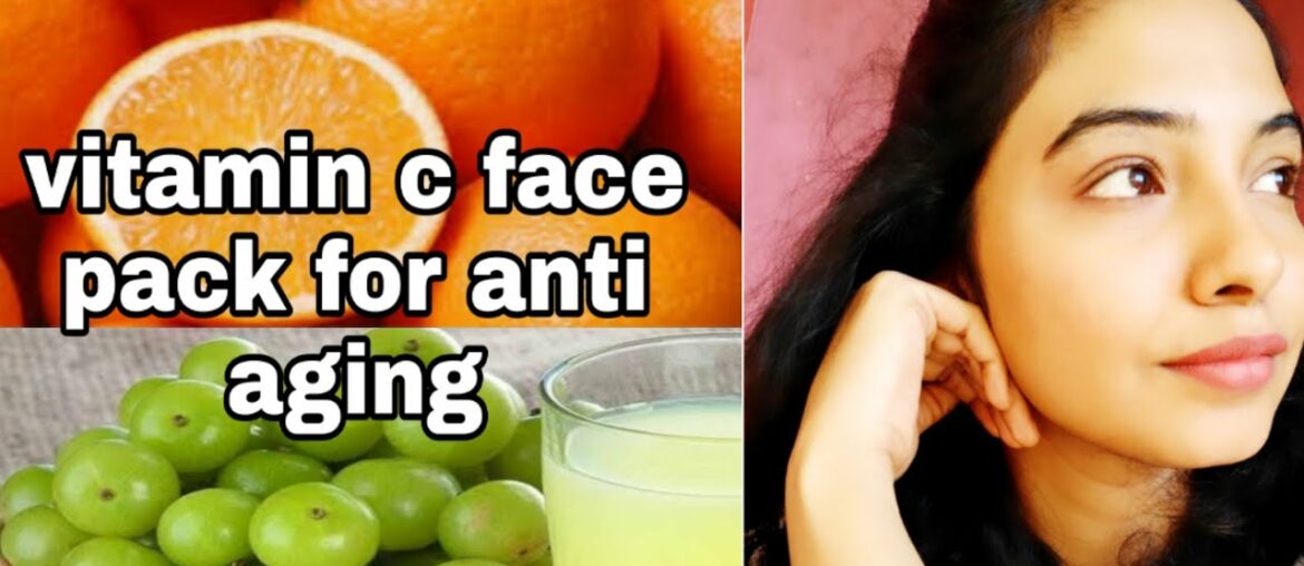 Vitamin c facepack for skin lightening & brightening