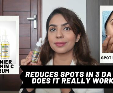 Garnier vitamin c serum honest Review | does it really work? | Wear test | Tuesday Review Ep- 19